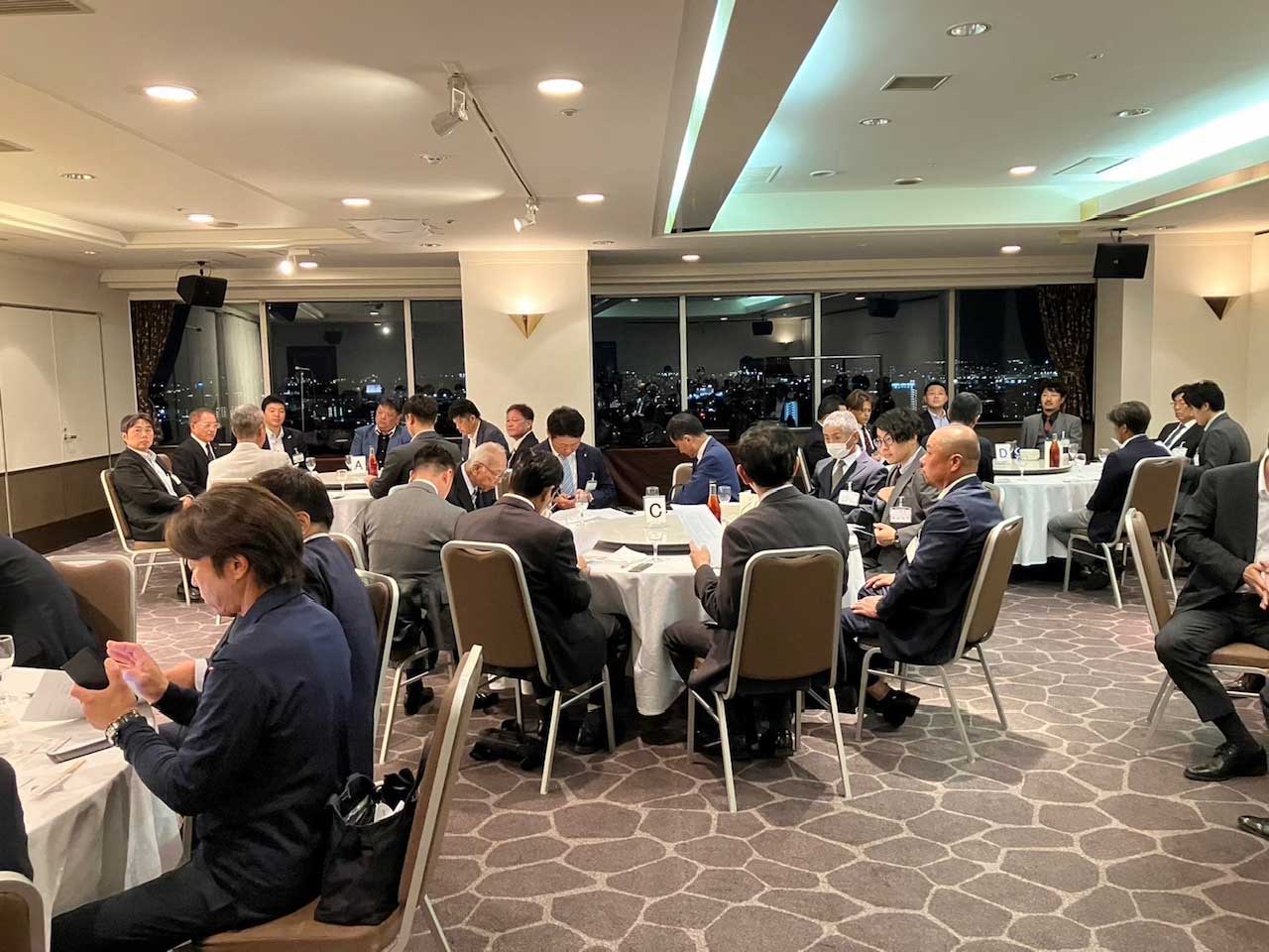 懇談会写真