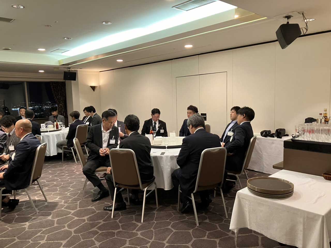 懇談会写真